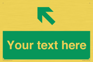 Custom Safe condition: Green Up left arrow